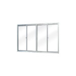 JANELA 4 FOLHAS 1,00X1,20 POP LEVE NATURAL ESQUADRI