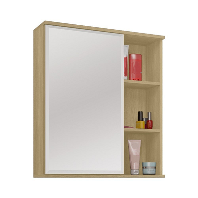 ESPELHEIRA TREVISO 60X60 NOGUEIRA MGM