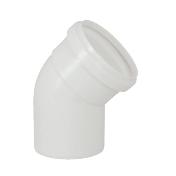 JOELHO 45 ESG SN 75MM 10PC FORTLEV