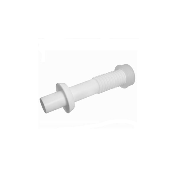 TUBO LIGACAO AJUSTAVEL 25CM BRANCO ASTRA