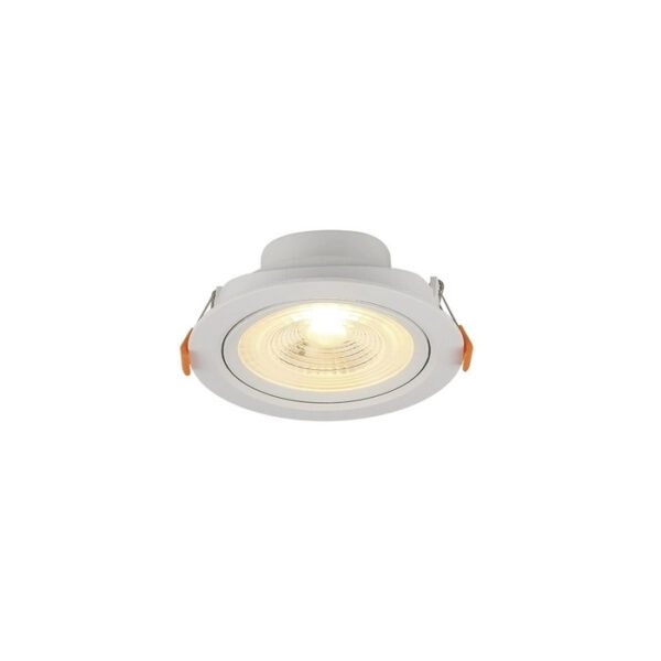 SPOT LED REDONDO 6W 3.000K LUZ AMARELA 8016 BLUMENAU