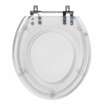 ASSENTO POLIESTER CONVENCIONAL COLOR CRISTAL