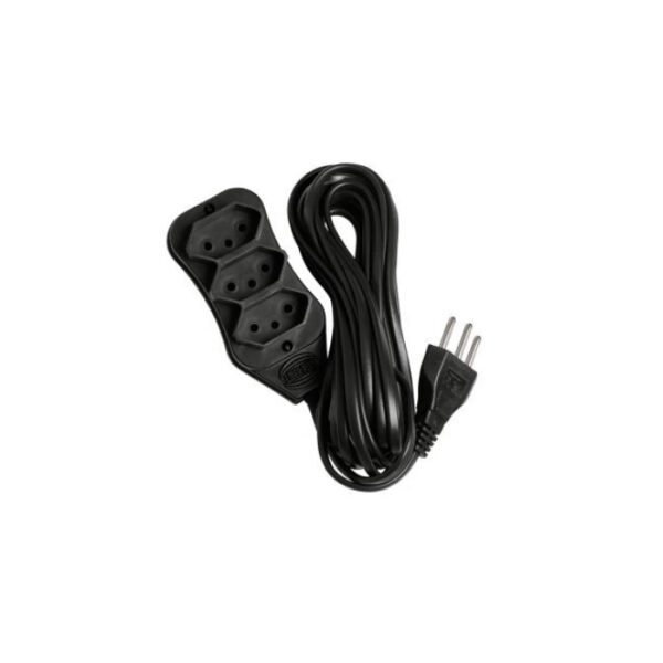 EXTENSAO TRIPLA 10 METROS 2P+T GARRA