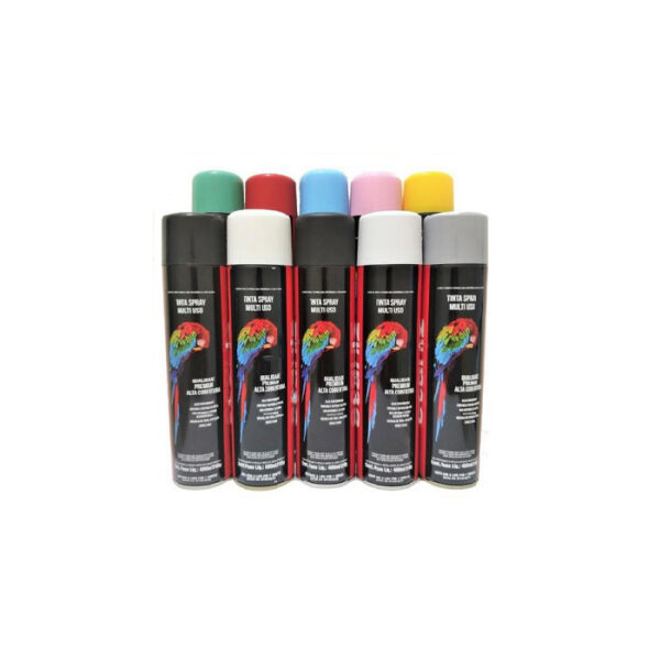 TINTA SPRAY USO GERAL PRETO FOSC 240G/400ML 6PC ETANIZ
