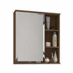 ESPELHEIRA TREVISO 60X60 AMENDOA MGM