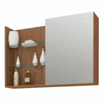 ESPELHEIRA JASMIM 60CM AMENDOA MGM