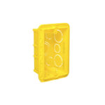 CAIXA DE LUZ 4X2 AMARELA 32PCS 689034 LEGRAND PIAL
