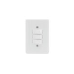 INTERRUPTOR TRIPLO 6A 250V SIMPLES 2019 STYLUS ILUMI