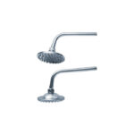 CHUVEIRO REDONDO ARTIC ABS INOX LUXO 6 POL 3373 CIVITT