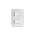 INTERRUPTOR DUPLO 10A MILUZ 62110 SCHNEIDER