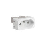 MODULO TOMADA 2P+T 20A MILUZ 70350 SCHNEIDER