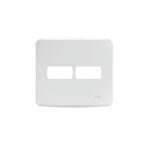 PLACA 4X4 2 MODULOS C/ SUPORTE MILUZ 27520 SCHNEIDER