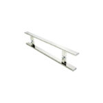 PUXADOR 800MM DUPLO TIPO H RETANGULAR CR 53-02 ISERO